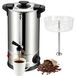 Machine à café, 15 litres, filtre en acier inoxydable, convient pour un maximum de 100 tasses