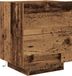 vidaXL Nachtkastje Oudhout 45 x 40 x 55 cm Bewerkt hout