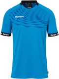 Kempa sportshirt Wave 26 Shirt 2003654 Heren 3XL Kempablau/Royal Polyester Korte mouw