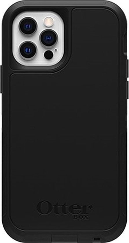 OtterBox Defender XT, robuuste bescherming met MagSafe voor iPhone 12 / 12 Pro, Zwart