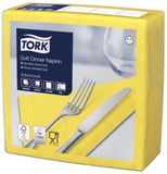 Tork Soft Dinnerservet Geel 39x39 cm 3-laags 1200 stuks