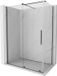 Mexen Velar douchecabine coulissante 160 x 85 cm, transparent, gun metal