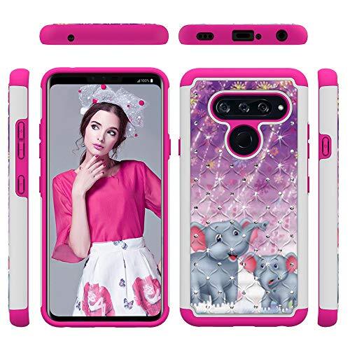 Funda Funda® 3D reliëfpatroon hoes voor LG V40 ThinQ, LG V40 ThinQ, 4