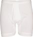 SCHIESSER Original Classics Lange Short (1-pack) - Doppelripp met Gulp - Wit