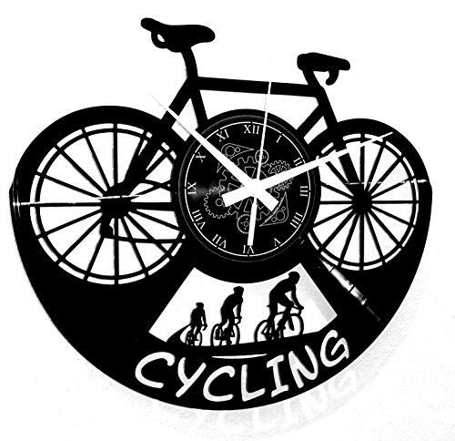 Instant Karma Clocks Wandklok Sport Fiets Fietsen Cycling Vinyl Mountainbike Gift Fietsen