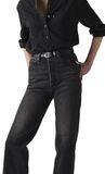 LEVI'S ® Jeans 'Ribcage Straight Ankle' black denim
