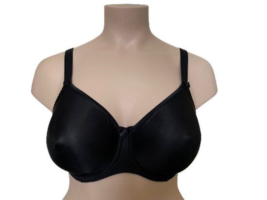 PrimaDonna Satin Beugel Bh 0161330 Zwart - maat EU 75D / FR 90D