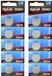 Ansmann Set de piles bouton CR2032 3 V 10 pièce(s) Lithium CR2032 10er Pack