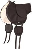Harry's Horse Bare Back Pad Faux Fur Zwart