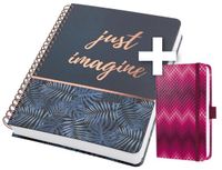 Sigel Carnet A4 Jolie Mystic Spirale avec carnet gratuit Jolie A6