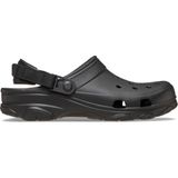 Crocs All Terrain Clog voor volwassenen, Zwart/Zwart, 39/40 EU