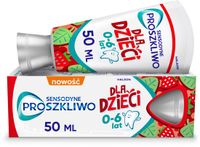 Sensodyne Proszkliwo Dentifrice pour Enfants 0-6 Ans Goût Fraise 50 ml