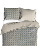 Housse de couette beige