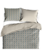 Housse de couette beige