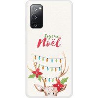 Samsung Galaxy S20 FE Beschermende siliconen case lichtgevend rendier