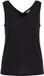 WE Fashion Dames jersey singlet met opengewerkte structuur
