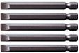 KS Tools 911.7735 1/4" Bit zaagsnede, 75mm, 5mm, 5 per pak