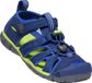 KEEN Seacamp II CNX Sandalen Kinderen - blue depths/chartreuse - US 11 / EU 29