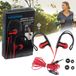 Grundig Oortelefoon sports & mic PL black/red extra earbuds cb