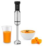 Merkloos Braun Staafmixer - Minipimer - 1500 W - 4 messen - Turbo - Spatwaterdicht