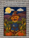 Kinusaiga Inspired Halloween Fabric Art Patterns