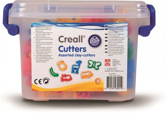Creall Cutters uitsteekvormen voor klei - 8714181039019