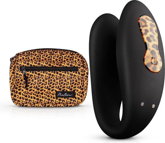 Panthra Zuna Koppel Vibrator - Zwart - Partner vibrator - Oplaadbaar