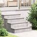 VidaXL Trapmatten 2 st 70 x 20 cm zilver aluminium rechthoekig