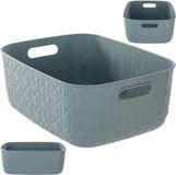 Curver Softex Opbergmand M – 12,5L - Blauwgroen