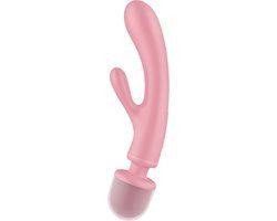 Satisfyer Triple Lover - 2-in-1 Vibrator - Roze