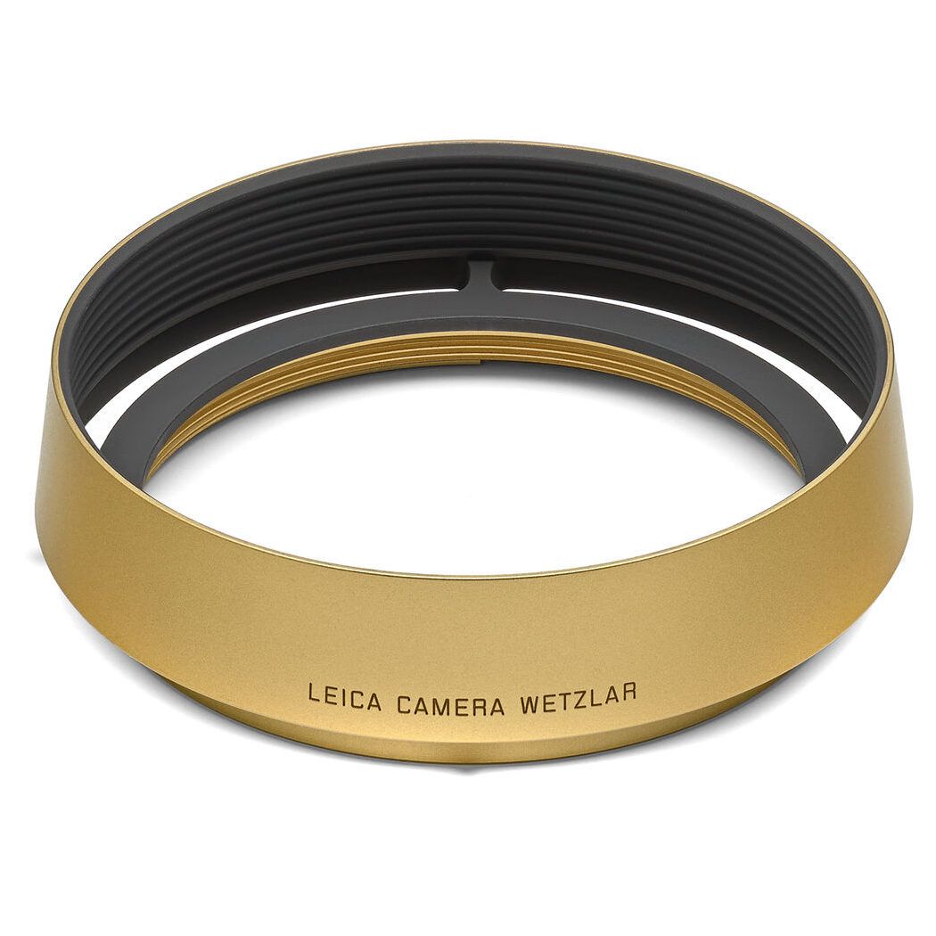 Leica Round Lens Hood Q3 Brass