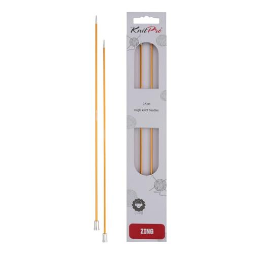 KnitPro Zing Breinaalden met knop 25cm - 2.25mm