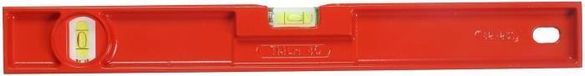 STANLEY Waterpas 1-42-251, 40 cm, aluminiumlegering, met 2 stootvaste waterpasvloeistoffen