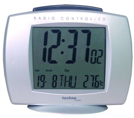 Technoline WT 189 - Tafelklok - Zilver