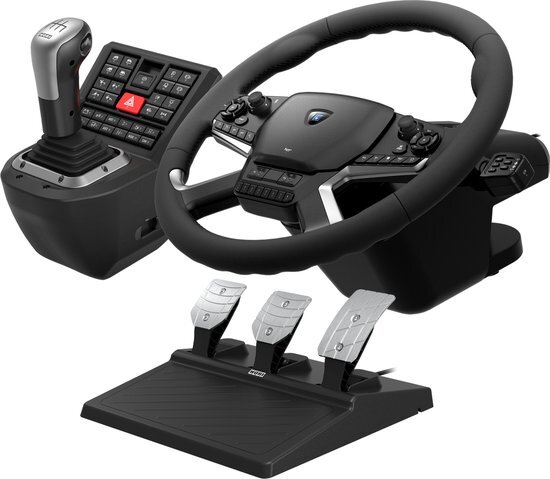 Hori Force Feedback Truck Control System - PC - Zwart