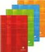 Clairefontaine 8352C, Spiraalgebonden Notitieboek, 24x32 cm, 180 Pagina's, Kleine Ruitjes, 90g/m², Softcover, Willekeurige Kleur
