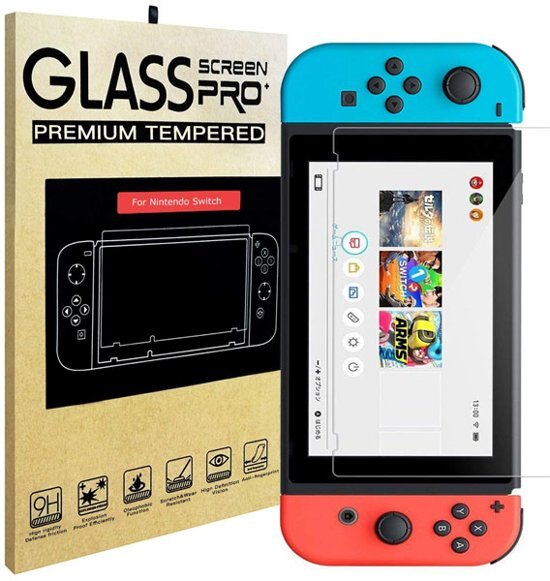 IYUPP Screenprotector Nintendo Switch Tempered Glass 9H