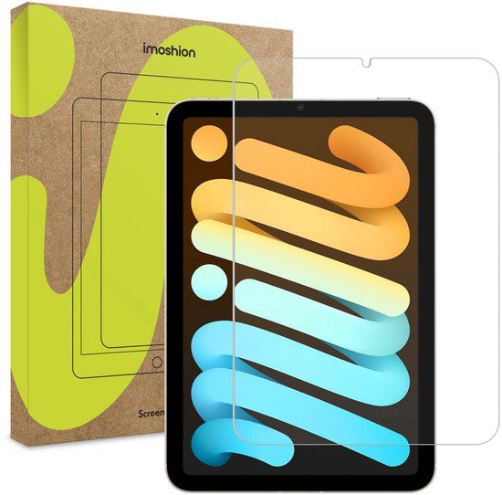 imoshion Premium Tablet Screenprotector - Gehard Glas - Transparant - Geschikt voor Apple iPad Mini 6 (2021)