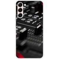 1001 coques Samsung Galaxy S23 Plus Siliconen hoesje - ontwerp dj mixer