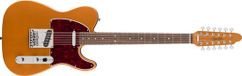 Squier Fender Squier Paranormal Troy Van Leeuwen Telecaster® XII, Laurel Fingerboard, Tortoiseshell Pickguard, Copper