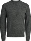 JACK&JONES JPRBLULAMBSWOOL KNIT CREW NECK Heren Gebreide truien XL Zwart