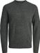 JACK&JONES JPRBLULAMBSWOOL KNIT CREW NECK Heren Gebreide truien XL Zwart