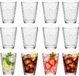 Cosy&Trendy Cosy Moments Drinkglazen Mirrors - 12 stuks - 330 ml - Transparant
