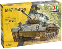 Italeri Modelbouwpakket Militaire voertuigen - 6763 M47 Patton - 1:35