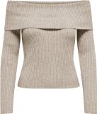 ONLY - ONLKATIA LS OFF SHOULDER KNT NOOS Dames Trui