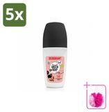 Marcel's Green Soap 5 x Deodorant Roller Argan & Oudh, 50 ml - Voordeelverpakking