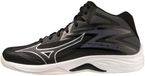 Mizuno Thunder Blade Z Mid Indoorschoenen Senior Volleybal Unisex Zwart - Grijs - Wit