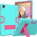Togadget® iPad Air 4 10.9 inch (2018–2020 - 2021) kickstand – Schokbestendig Hoesje - groen - roze