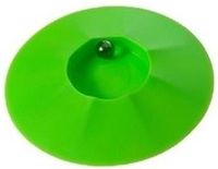 Engelhart Knikkerpot van kunststof - 17 cm - groen - met knikkers - voor binnen en buiten