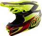 Troy Lee Designs SE5 Polycarbonate MIPS Ripper Motocrosshelm - Geel